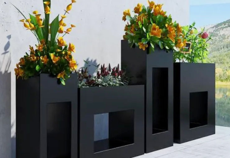 Aluminum Flower Planter Box
